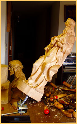 Little House Woodcarving Eli Vise